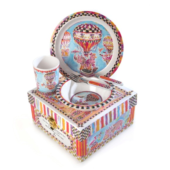 MacKenzie-Childs Other - Mackenzie Childs Toddler's Dinnerware Set